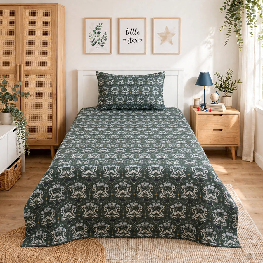 Damask Kids Percale Bedsheet