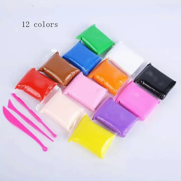 Play Dough Fomic Pack Of 12 / Polymer Clay