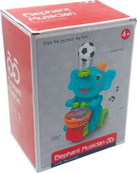 Thumbnail for Musician Elephant with Lighting and Levitation Ball