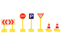 Thumbnail for Metal Cars With Sign Board