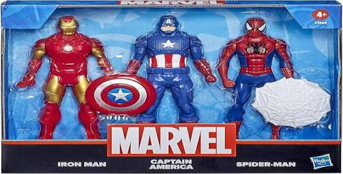Marvel Avengers 6-Inch Figure 3-Pack by Hasbro