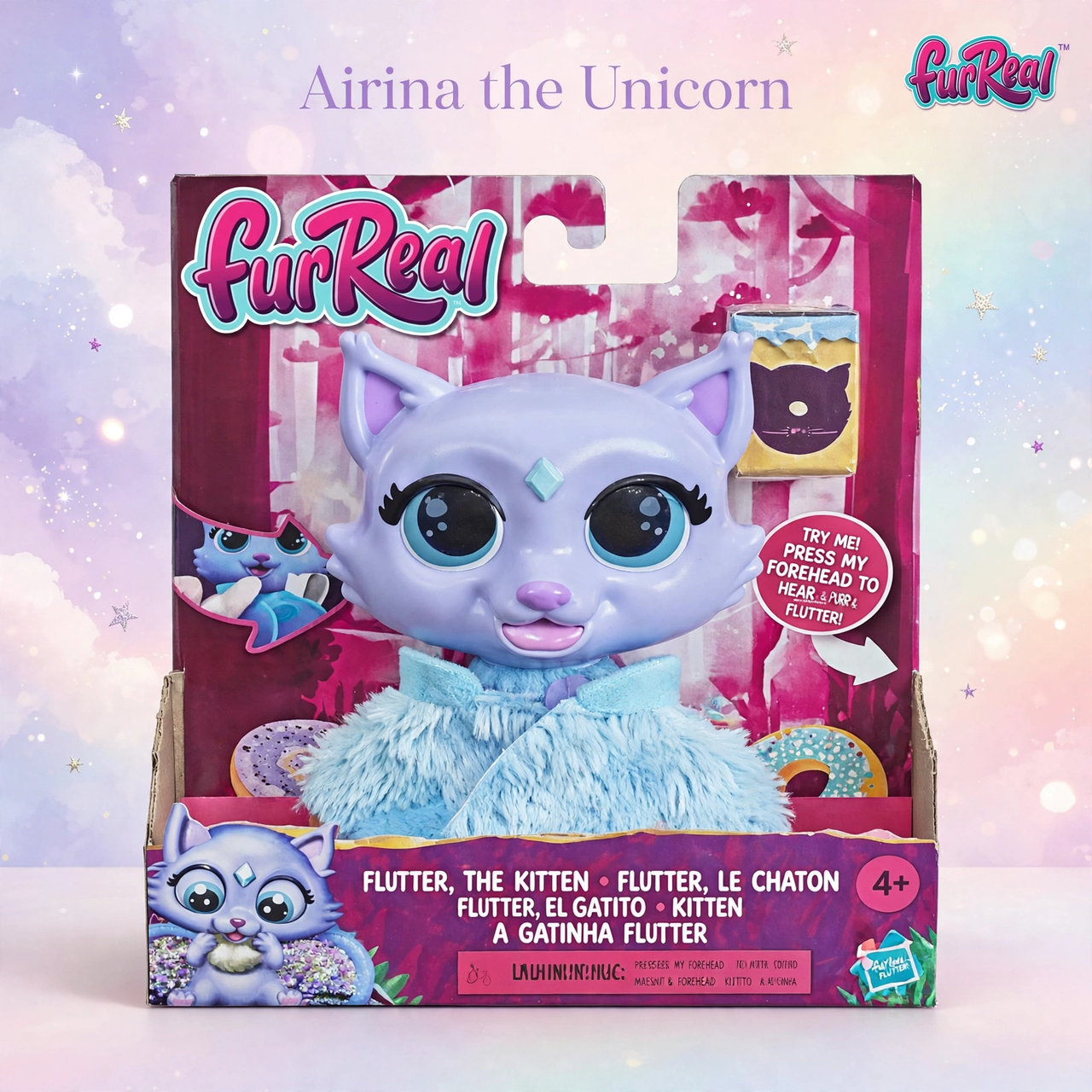FurReal Airina the Unicorn Cuddle Pet by Hasbro