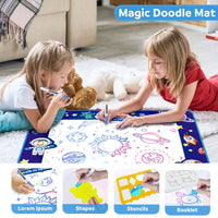 Thumbnail for Cosmic World Water Mat With Different Painting Tool