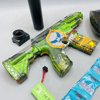 Thumbnail for Automatic M416 Cool Gel Ball Blaster With Light Effect