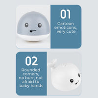 Thumbnail for Multifunctional Bath Whale Toy With Light And Sound