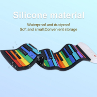 Thumbnail for 37 Keys Silicon Standard And Flexible Roll Up Piano Keyboard