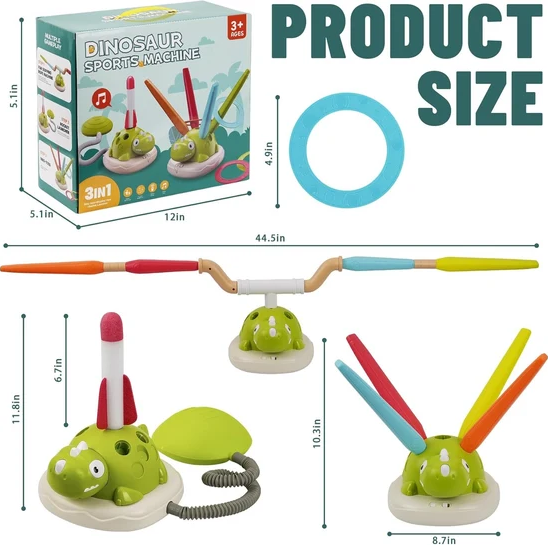 Dinosaur Launcher Sports Machine Toy Set