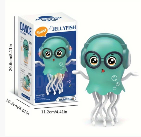 2in1 Magic Dancing Jellyfish With Light And Sound