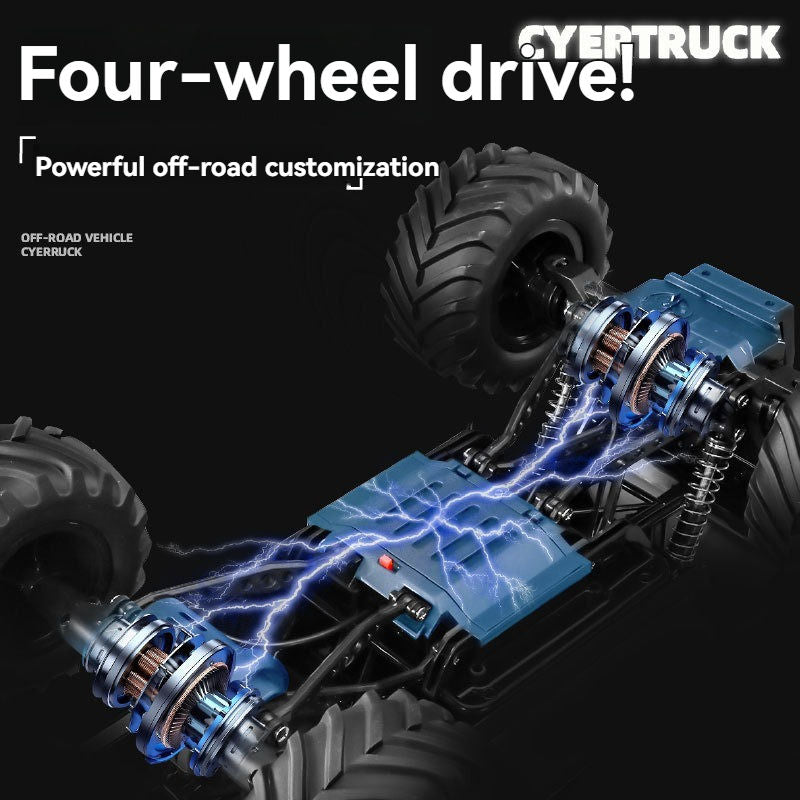 1.8 Scale Remote Control Cyber Truck 2.4GHz