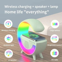 Thumbnail for LED Light Lamp And Speaker With Wireless Mobile Charging