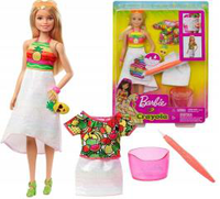 Thumbnail for Barbie Crayola Rainbow Fruit Surprise Doll by Mattel