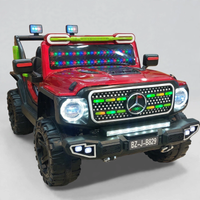 Thumbnail for Mercedes Style Kids Electric Ride On Jeep – Red