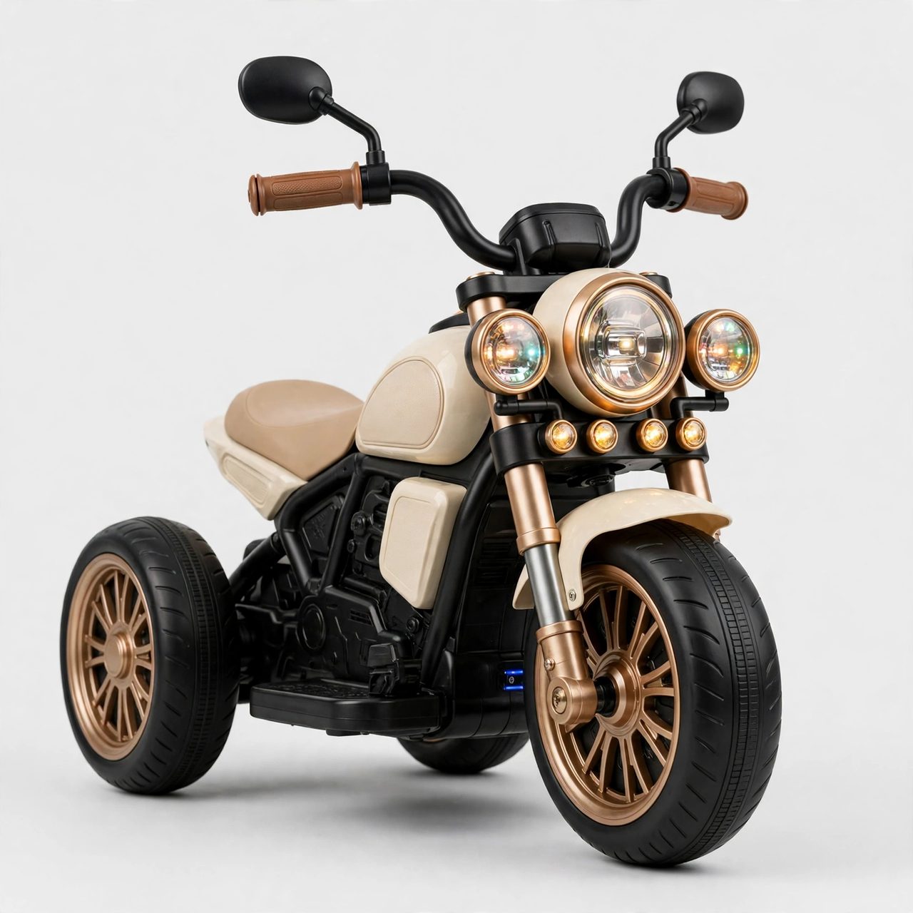 Chopper Style Kids 3 Wheel Electric Ride On Bike