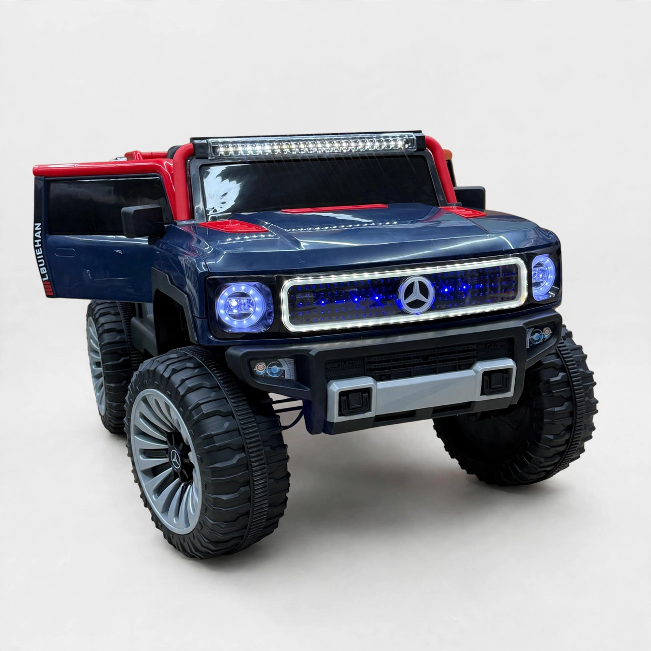 Mercedes Style Kids Electric Ride On Jeep 4x4 with Back Lights