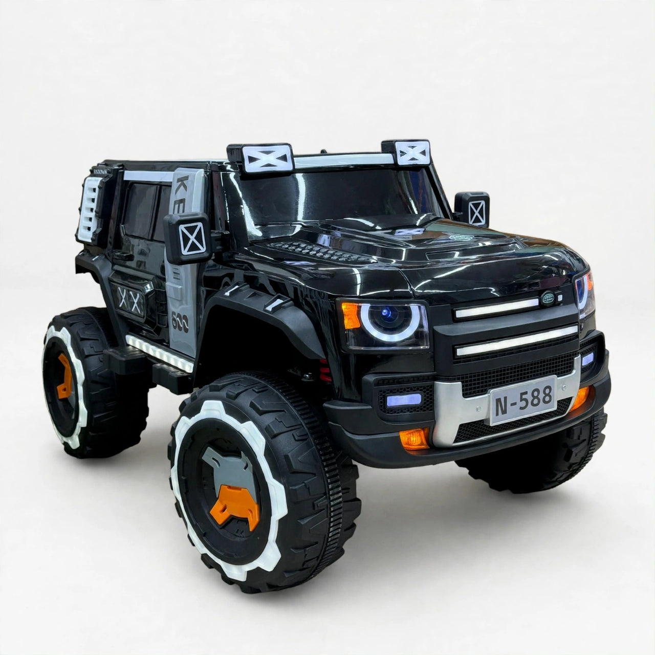 4x4 Jeep Kids Electric Ride On Car – Black