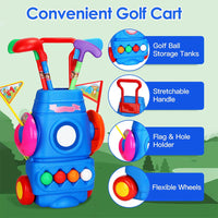 Thumbnail for Indoor And Outdoor Golf Kit Play Set