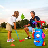 Thumbnail for Indoor And Outdoor Golf Kit Play Set