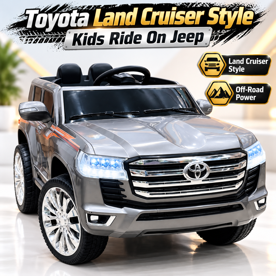 Toyota Land Cruiser Style Kids Electric Ride On Jeep