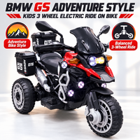BMW GS Adventure Style Kids 3 Wheel Electric Ride On Bike – Red