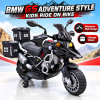 Thumbnail for BMW GS Adventure Style Kids Electric Ride On Bike with Storage Boxes