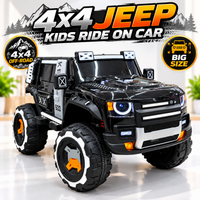 Thumbnail for 4x4 Jeep Kids Electric Ride On Car – Black