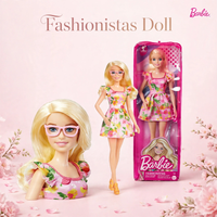 Thumbnail for Barbie Fashionistas Doll #181 – Fruit Print Dress by Mattel