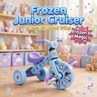 Thumbnail for Frozen 10-inch Junior Cruiser tricycle in light blue