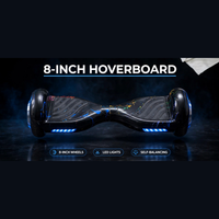 Thumbnail for 8-inch hoverboard with LED lights, self-balancing