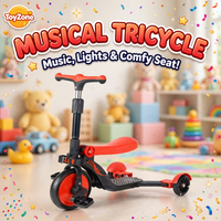 Musical Kids Tricycle with Seat, Lights & Music