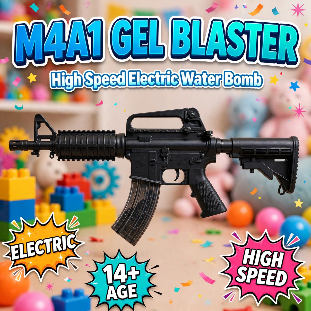 M4A1 High Speed Electric Gel Blaster