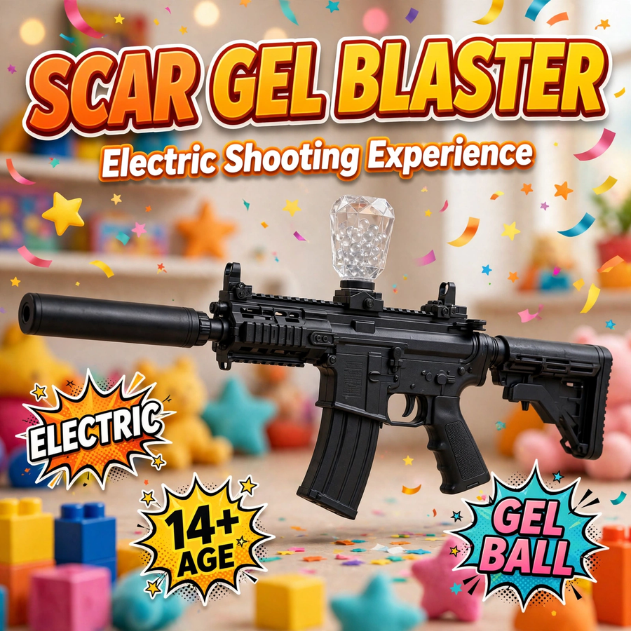 SCAR Electric Gel Ball Blaster