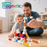 Thumbnail for Magnetic Constructor Building Stick With Flexible Tube