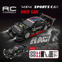 Thumbnail for 1:16 Remote Control 4WD BMW Drifting Car