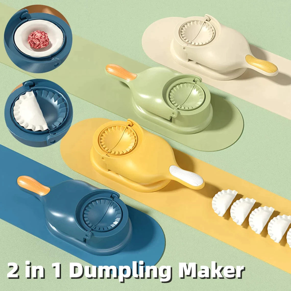 2 In 1 Manual Dumpling And Samosa Maker Machine