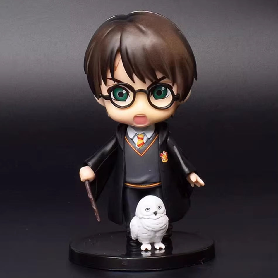 6 Pcs Mini Harry Potter Figure
