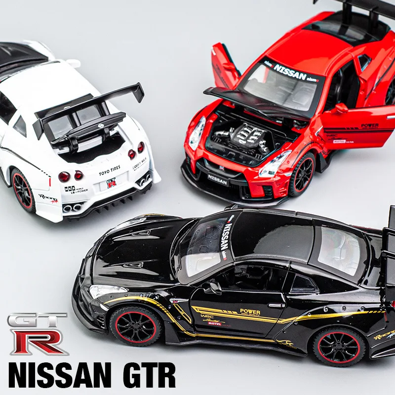 1:24 Scale Nissan-GTR-R35 Die-Cast Model