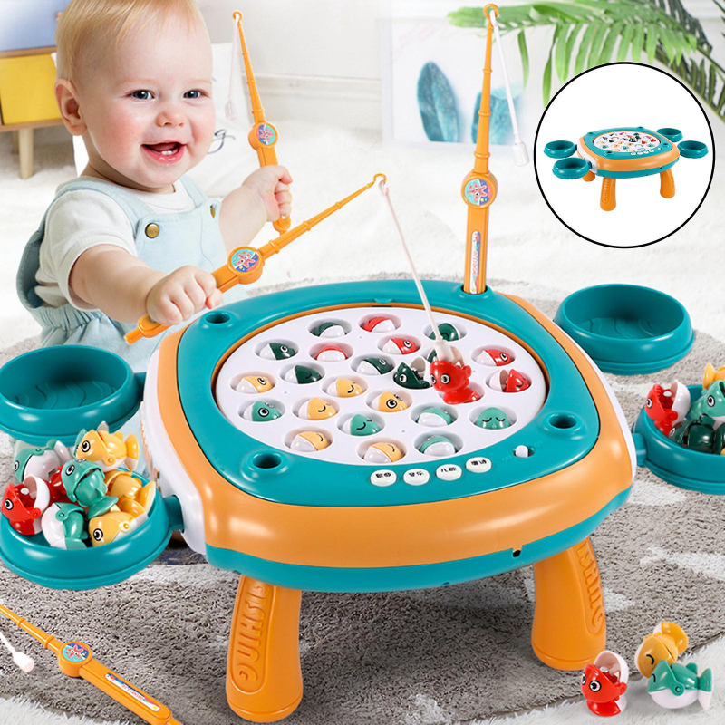 Battery Operated Magnetic Fishing Toy