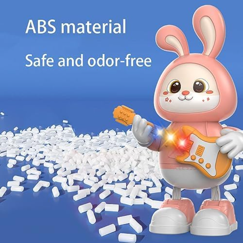 Adorable Electronic Rabbit Guitarist Toy