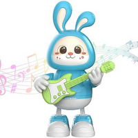 Thumbnail for Adorable Electronic Rabbit Guitarist Toy