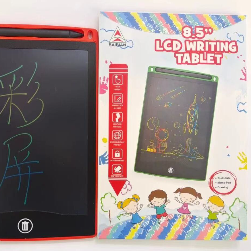 8.5 Inch Portable Bibian Writing Tablet Graphic Drawing Board colorful