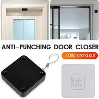 Thumbnail for Punch-Free Automatic Door Closer