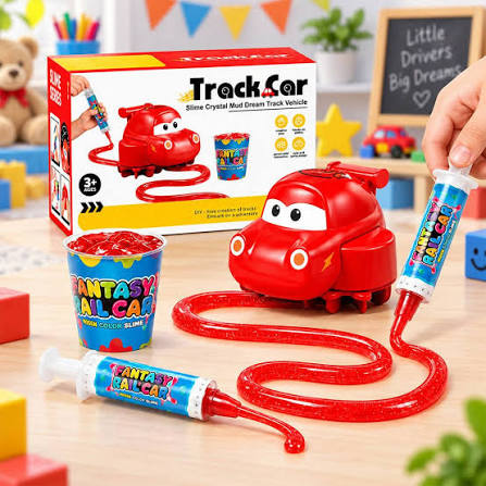 Magic Slime Track Car DIY Track Making Toy