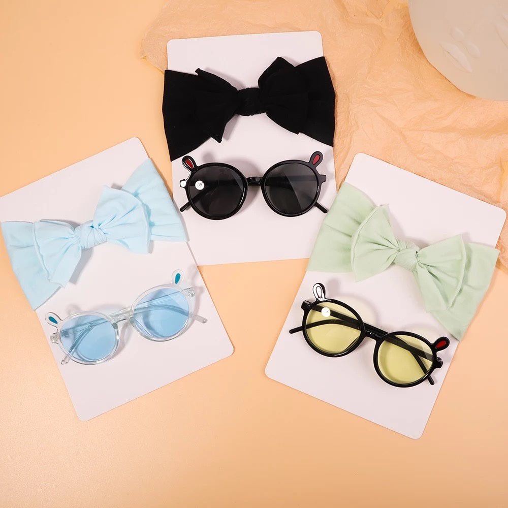 Cute Cartoon Bunny Ears Frame Sunglasses