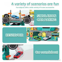 Thumbnail for 2 in 1 DIY Speed passion Alloy Parking Lot