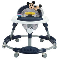 Thumbnail for Kids Walker with Fiber Trey, Mickey Round Baby Walker Foldable