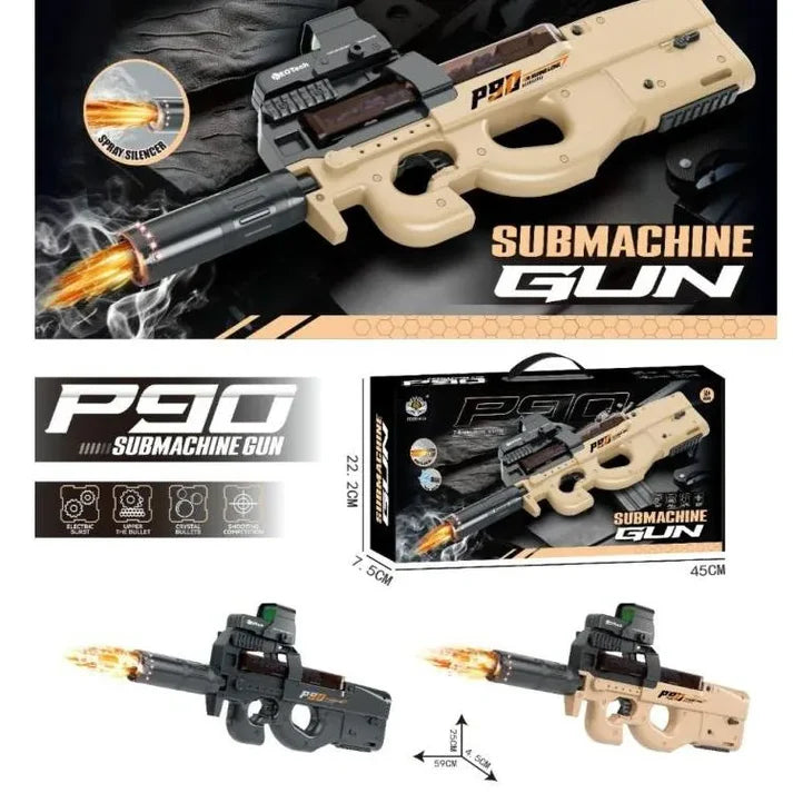 Electric P90 Submachine PUBG Gel Blaster Shooting Gun