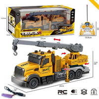 Thumbnail for 1:24 Four-Way Construction Engineering Crane Truck