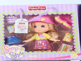 Fisher-Price Snap 'n Style Fashion Doll