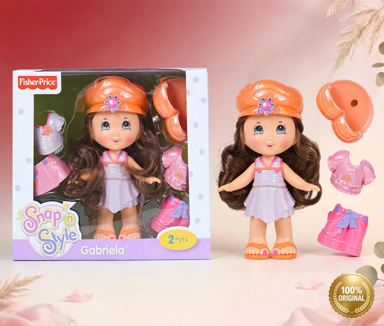 Fisher-Price Snap 'n Style Styling Doll