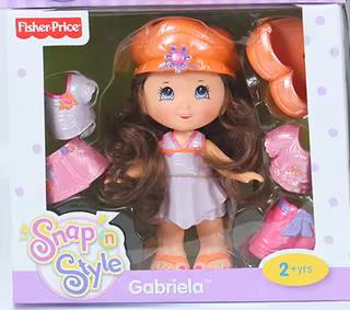 Fisher-Price Snap 'n Style Styling Doll